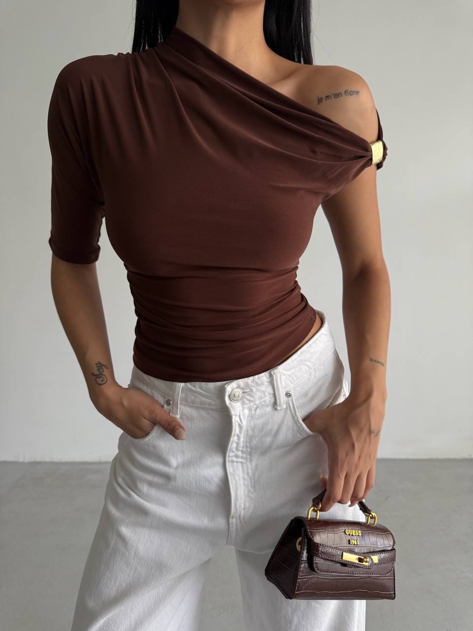 Sahara Gold-Detail Top