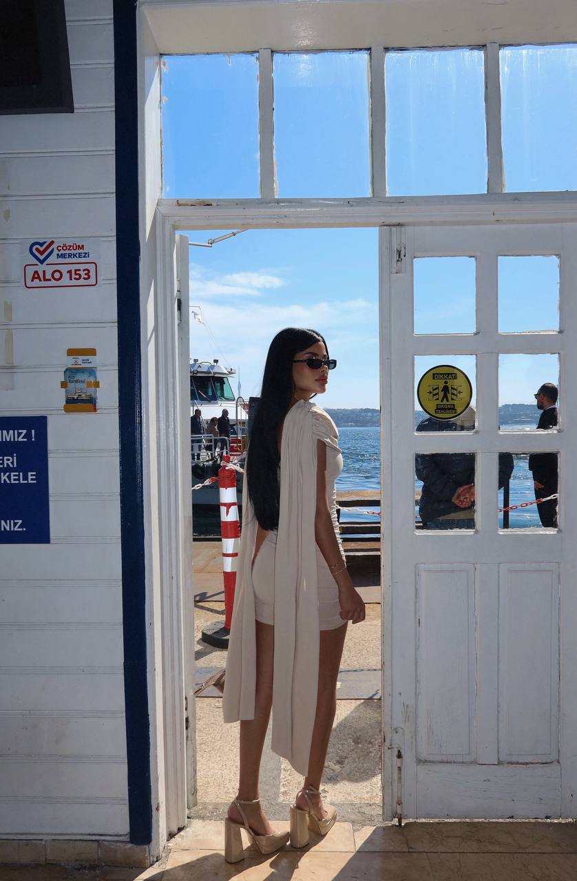 Marbella Muse - Drape Gown