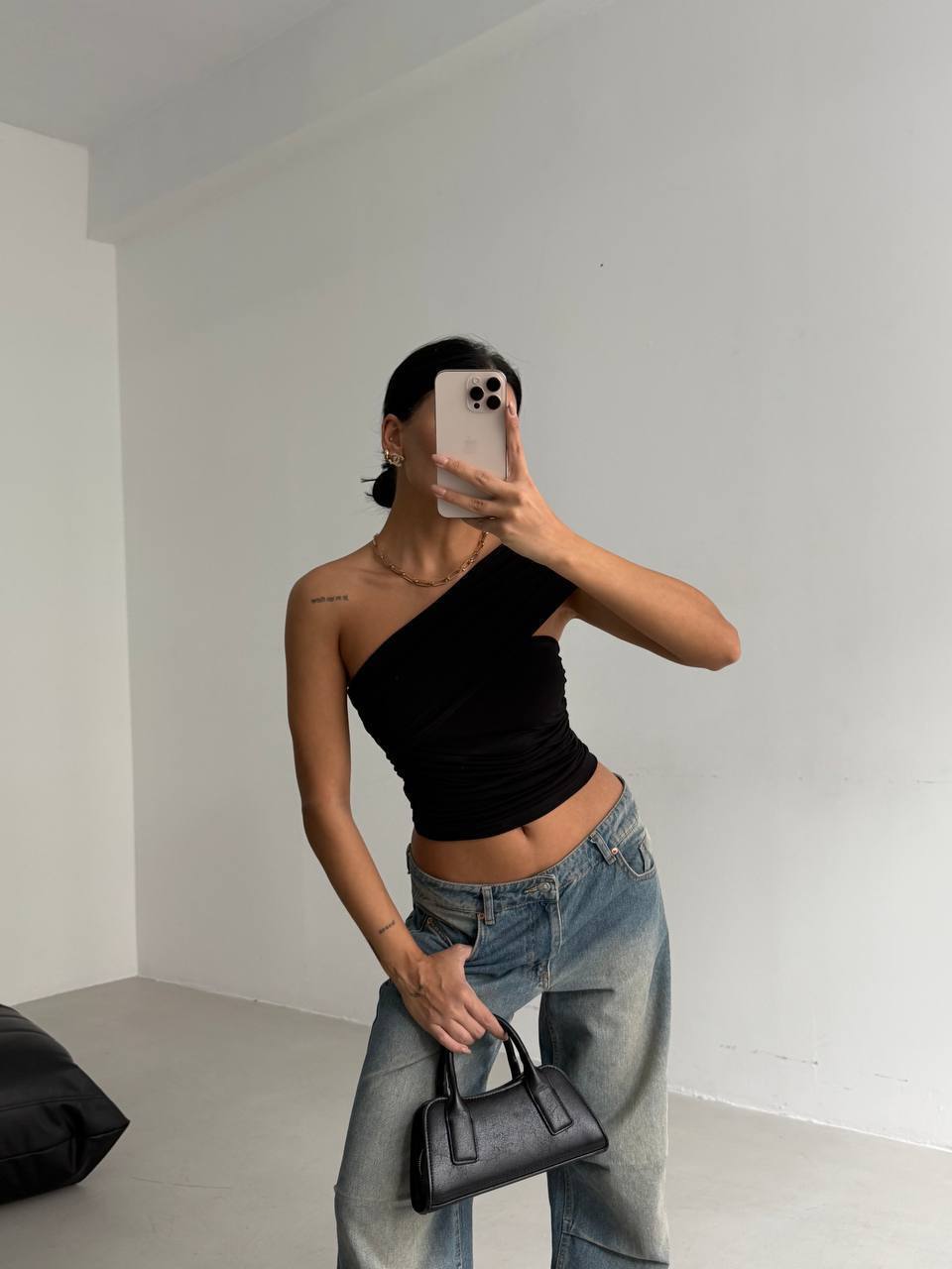 Washed Dusk Wide-Leg Jeans